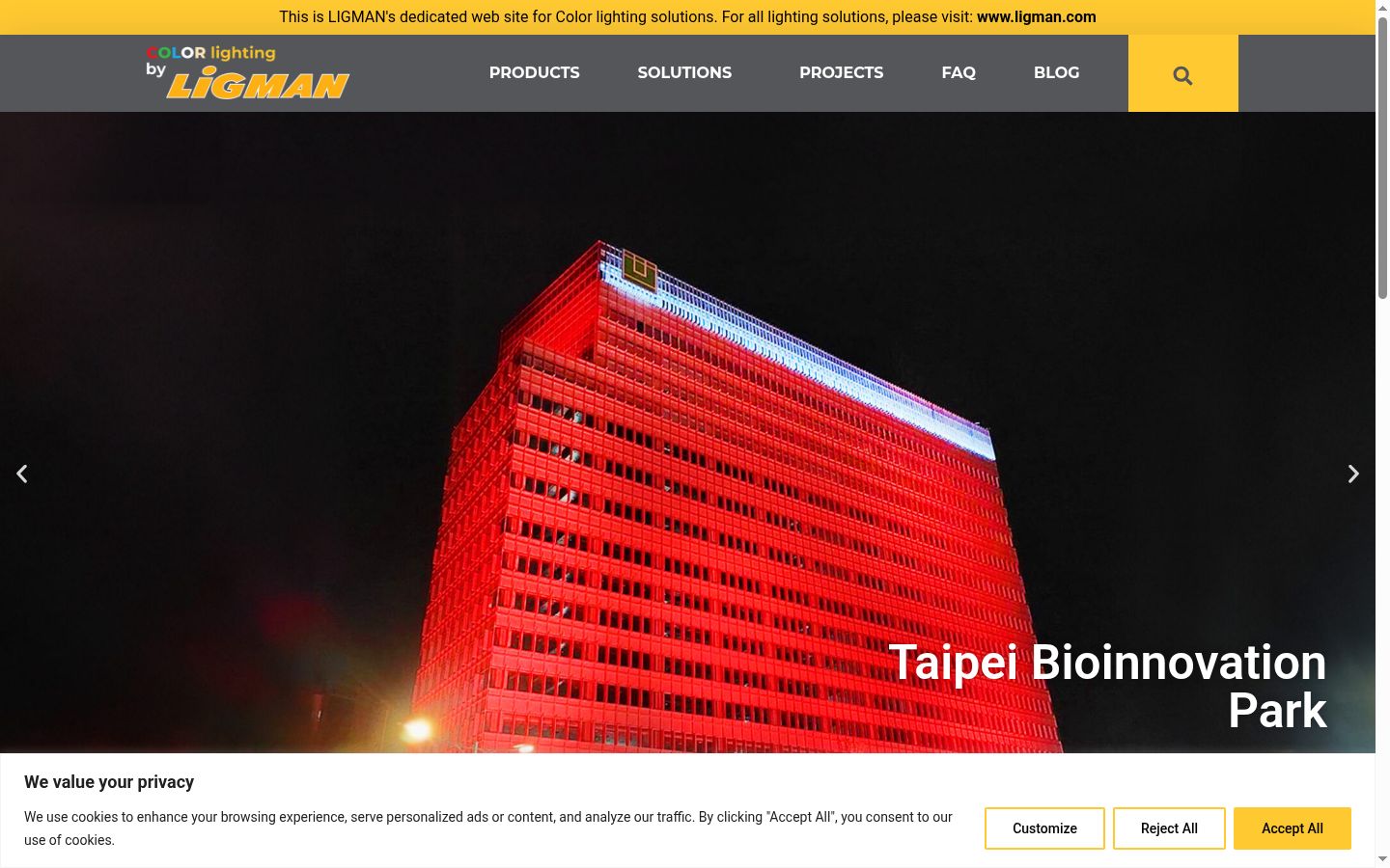 Sutikimo reklamjuostės, rodytos prieš bet kokią sąveiką, ekrano kopija