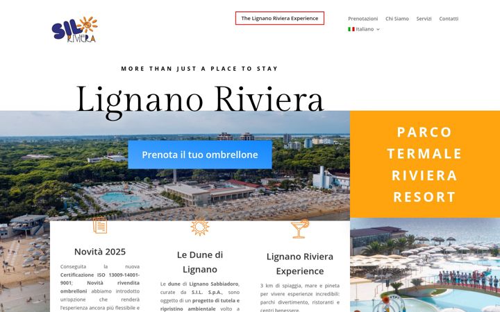 Screenshot of lignano-riviera.it