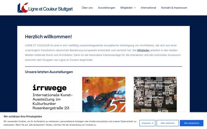 Screenshot of ligne-et-couleur.de