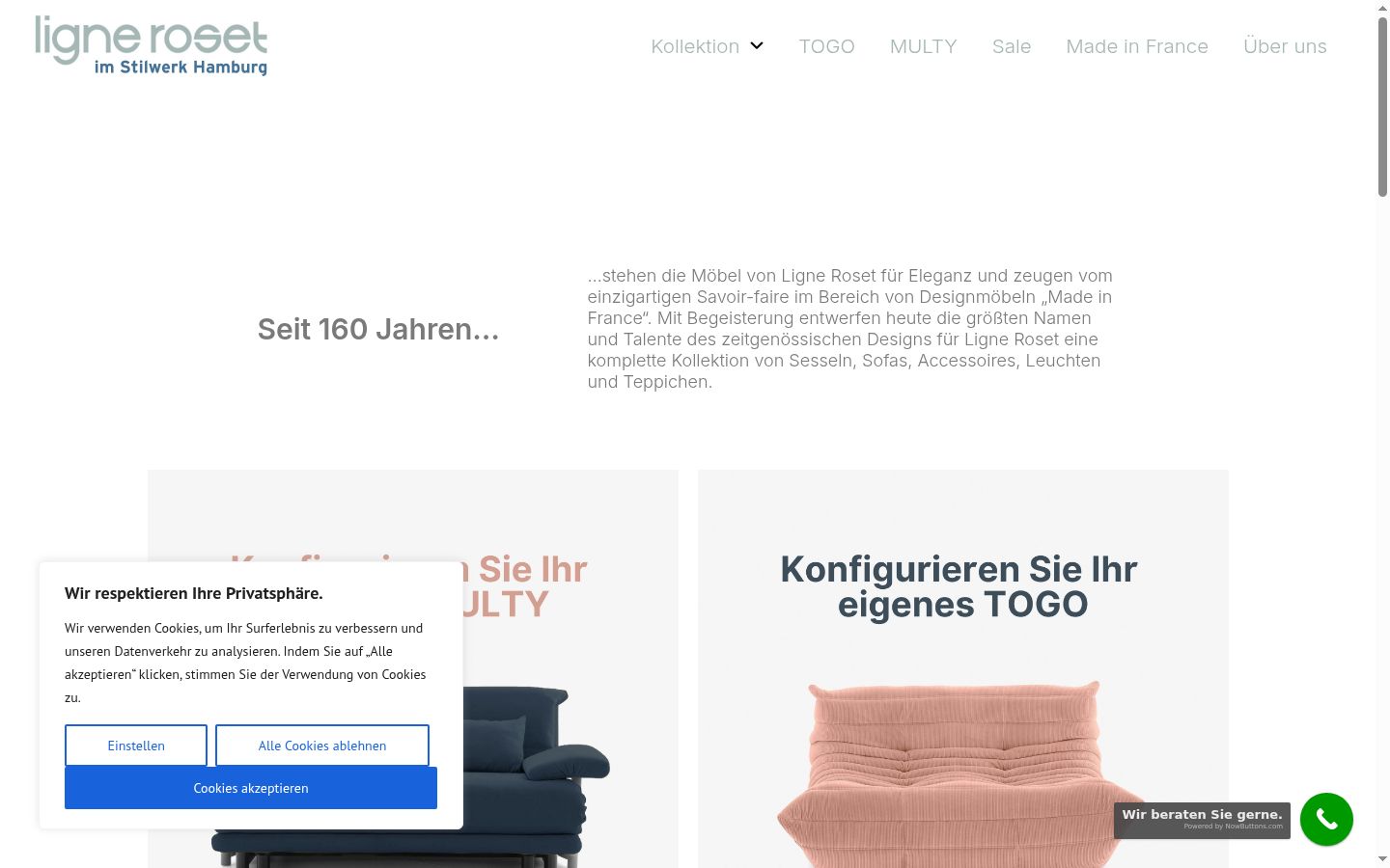 Screenshot tal-banner tal-kunsens muri qabel kwalunkwe interazzjoni