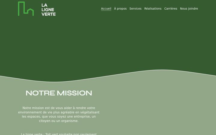 Screenshot of ligneverte.net