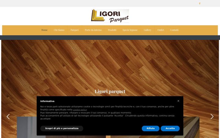 Screenshot of ligoriparquet.it