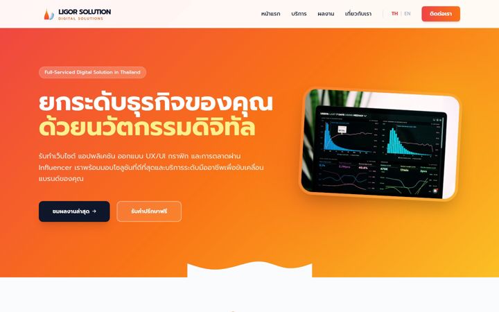 Screenshot of ligorsolution.com