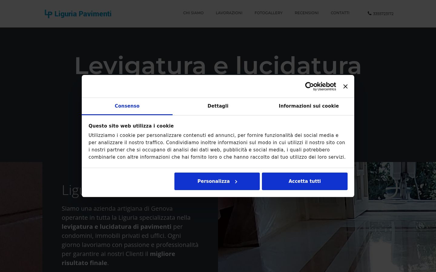 Zrzut ekranu banera zgody wyświetlanego przed jakąkolwiek interakcją