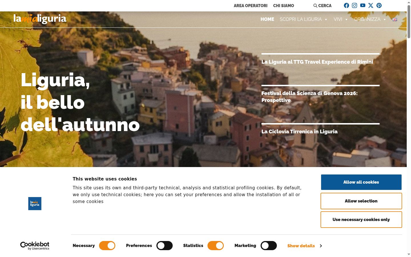 Screenshot tal-banner tal-kunsens muri qabel kwalunkwe interazzjoni
