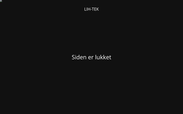 Screenshot of lihtek.dk