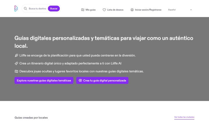 Screenshot of liiffe.com
