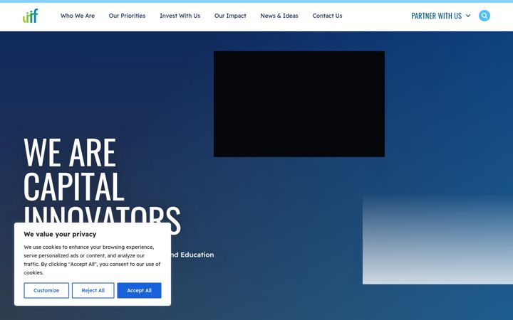 Screenshot of liifund.org