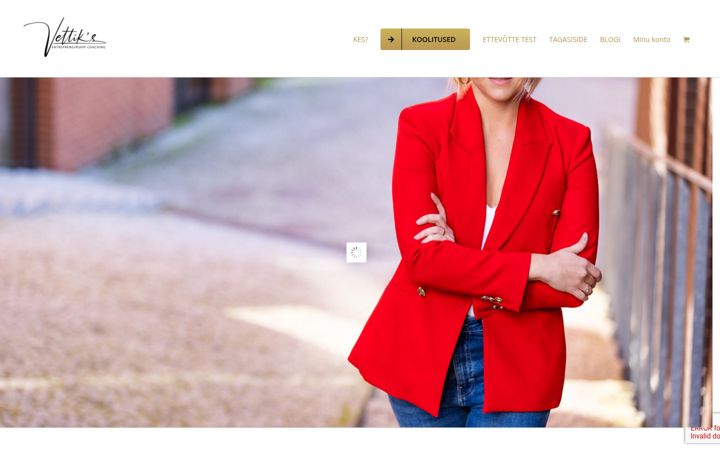 Screenshot of liinavettik.com