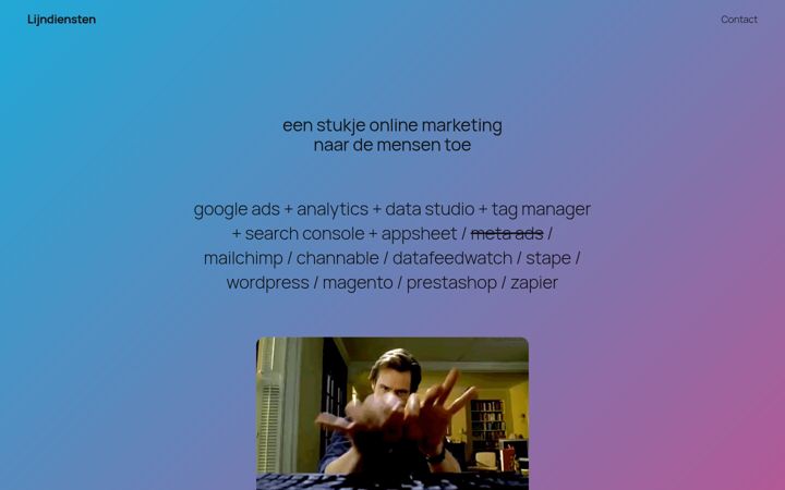 Screenshot of lijndiensten.com