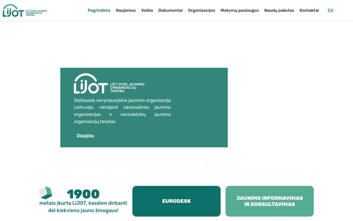 Screenshot of lijot.lt