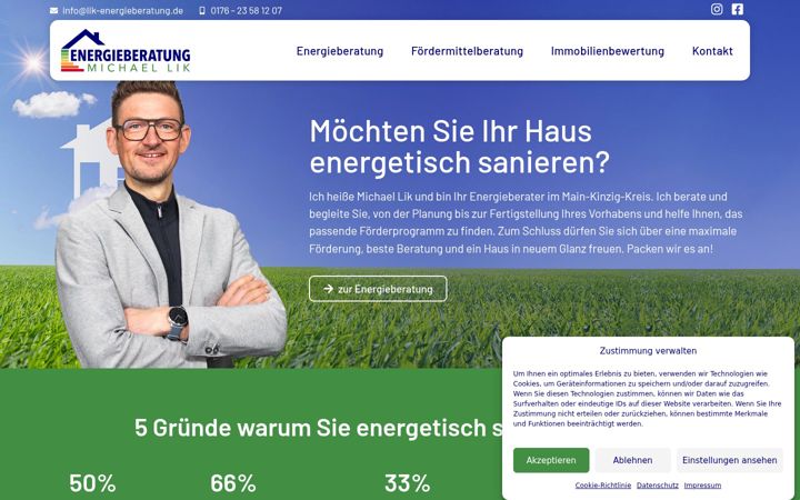 Screenshot of lik-energieberatung.de