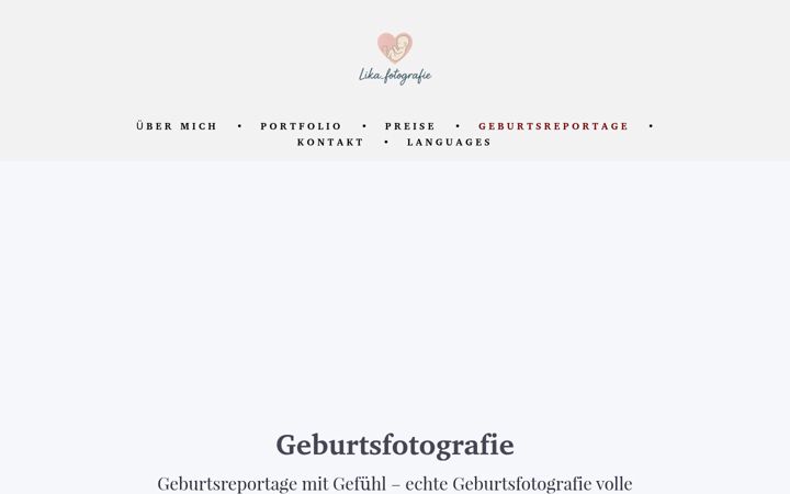 Screenshot of lika-fotografie.de