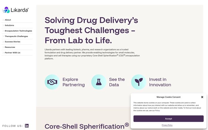 Screenshot of likarda.com
