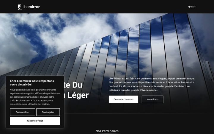 Screenshot of likemirror.com