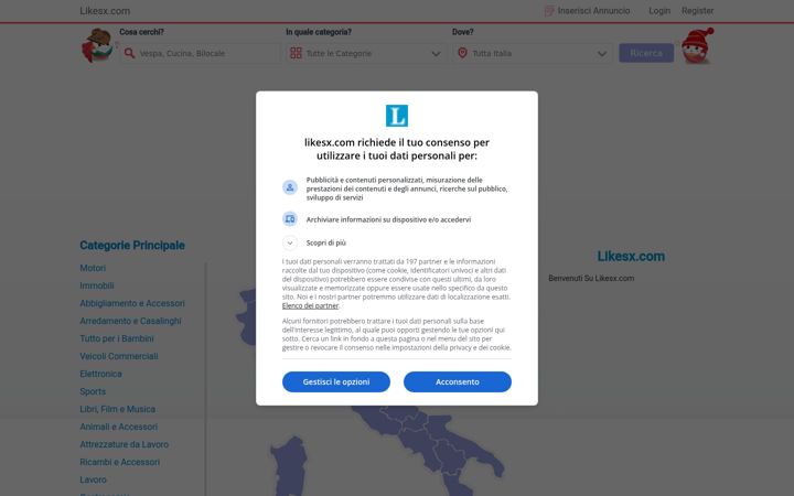 Screenshot of likesx.com