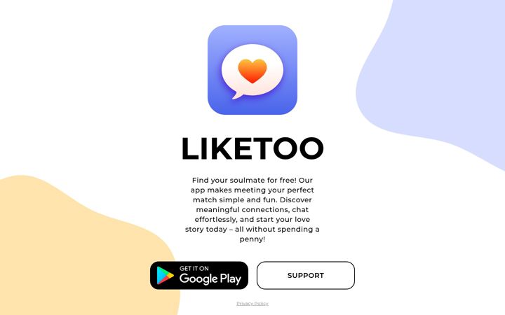 Screenshot of liketoo.app