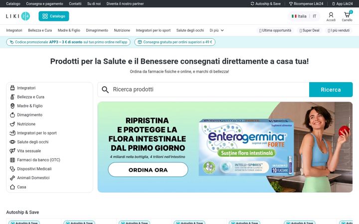 Screenshot di liki24.it