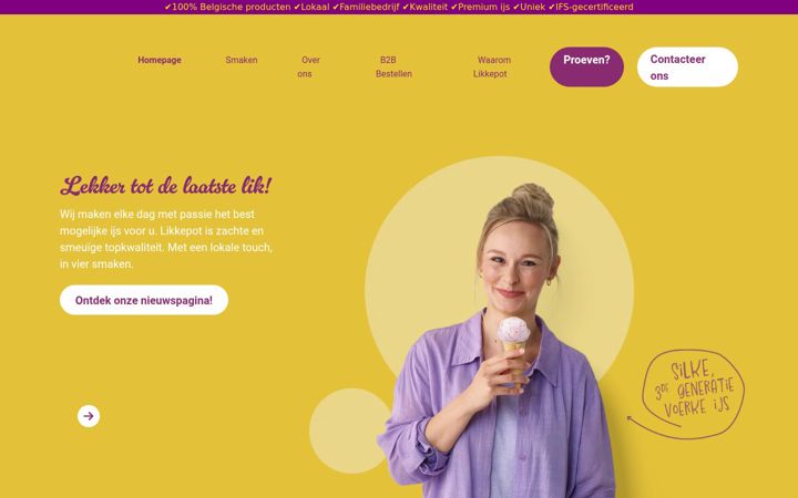 Screenshot of likkepot-ijs.be