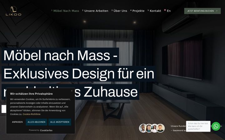 Screenshot of likoo.ch