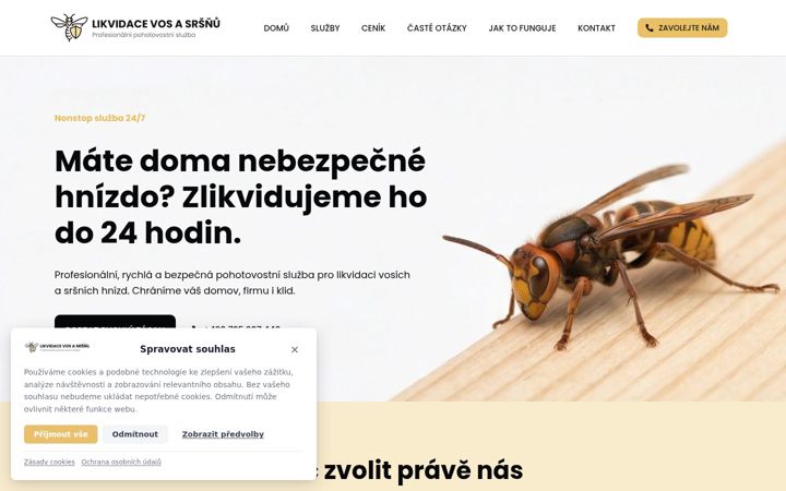 Screenshot di likvidacevosasrsnu.cz