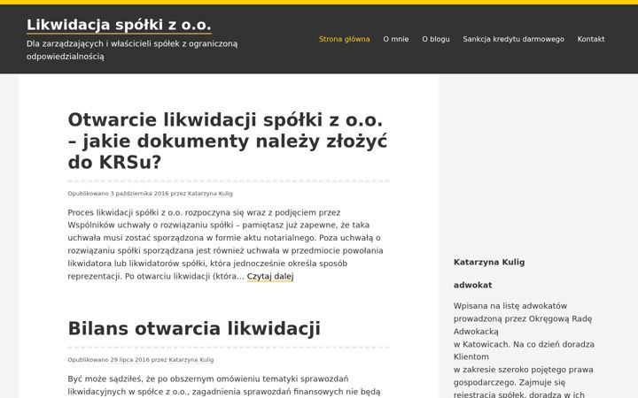 Screenshot of likwidacja-spolki-zoo.pl