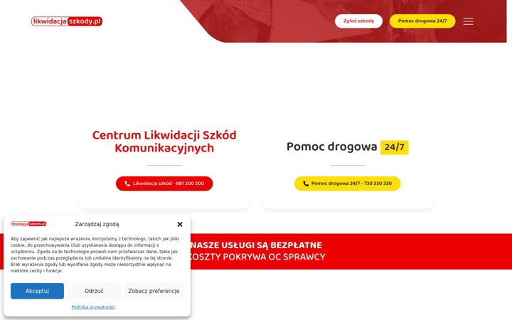 Screenshot of likwidacjaszkody.pl
