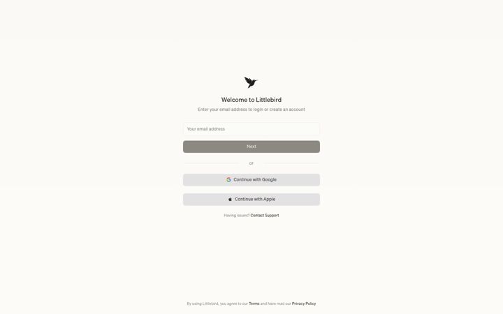 Captură de ecran a lilbird.co