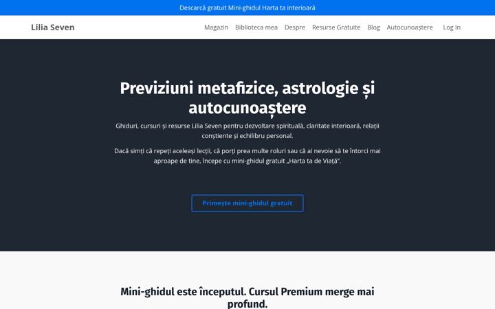 Screenshot of lilia-seven.com