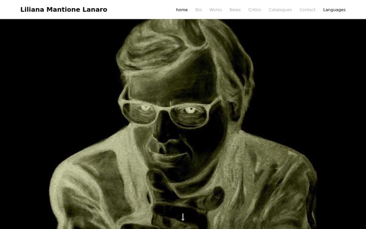 Screenshot of lilianamantionelanaro.com
