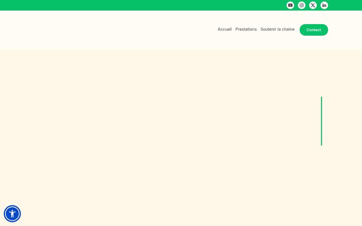 Screenshot of liliancoursier.eu