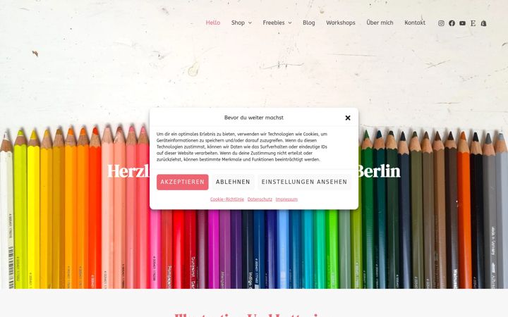 Screenshot of lilies-berlin.com