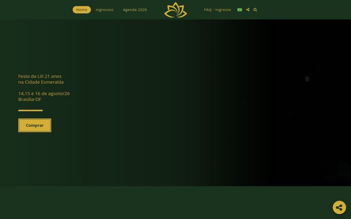 Screenshot of lilifestival.com