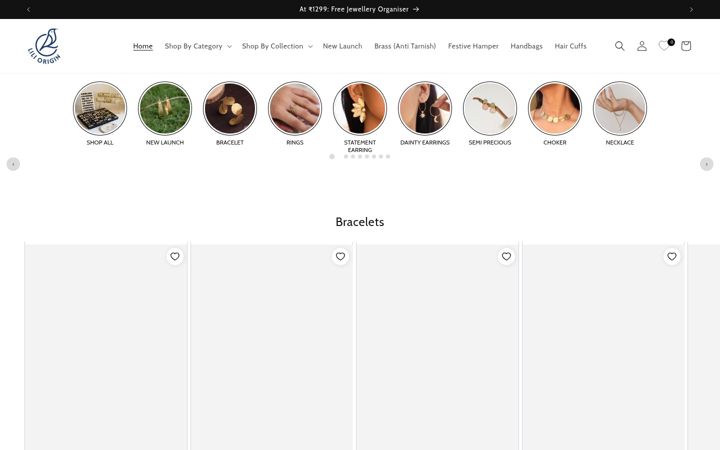 Screenshot of liliorigin.com