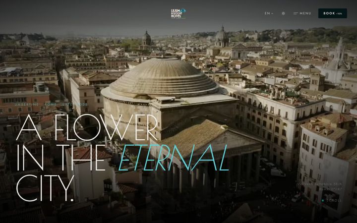 Screenshot of liliumhotel.it