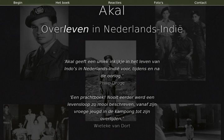 Screenshot of lilja.nl