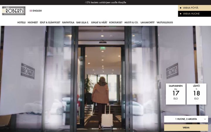 Screenshot of lillaroberts.com