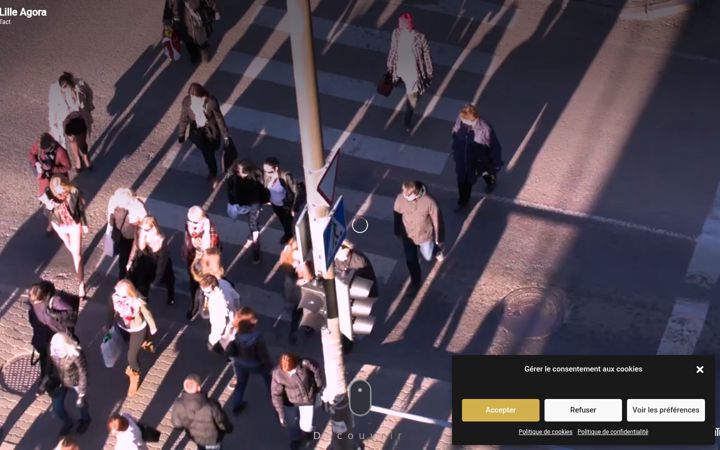 Screenshot of lille-agora.fr