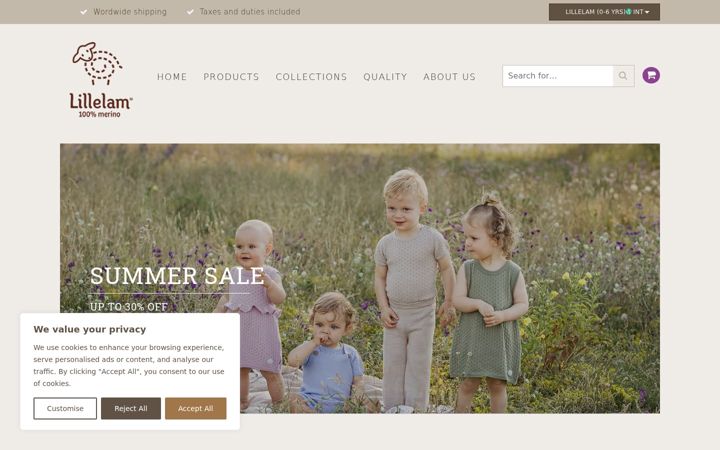 Screenshot of lillelam.com