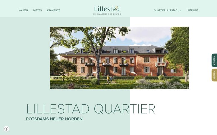 Screenshot of lillestad.de