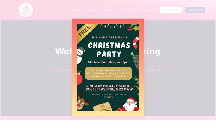 Screenshot of lillie-annas.co.uk