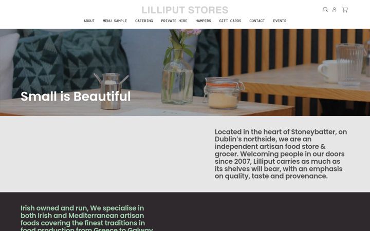 Screenshot of lilliputstores.com