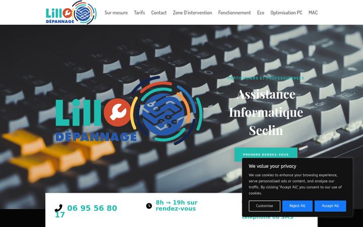 Screenshot of lillodep.com