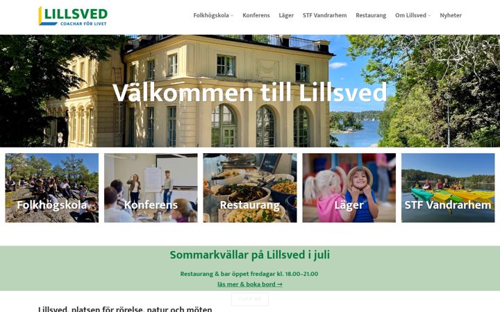 Screenshot stránky lillsved.se