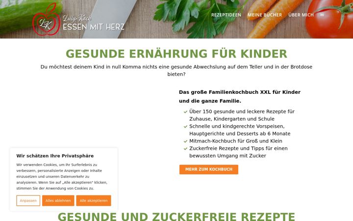 Screenshot of lilly-koch.de