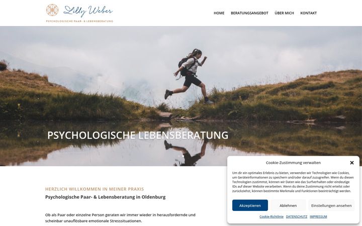 Screenshot of lilly-weber.de
