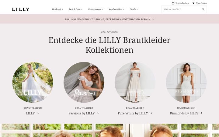 Screenshot of lilly.de
