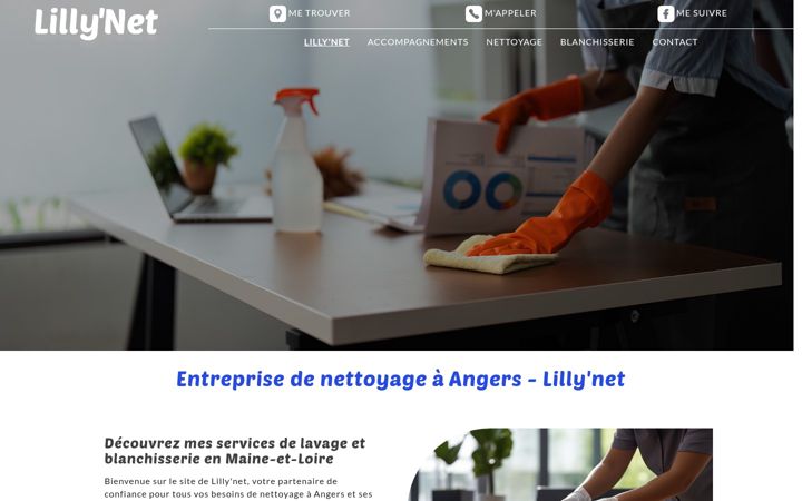 Screenshot of lillynet.fr