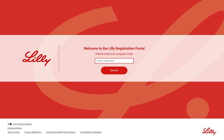 Screenshot of lillyrsvp.com