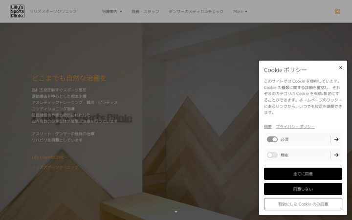 Screenshot of lillys-sports.com